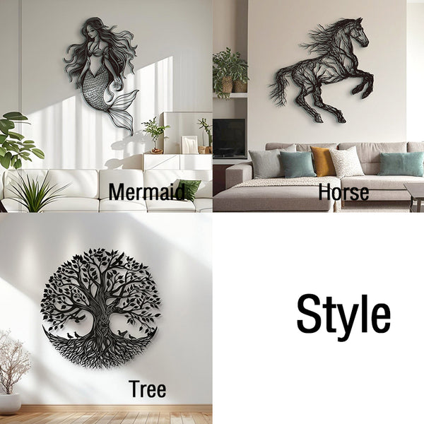 Metal Wall Decorations, Living Room Wall Decorations, Bathroom Wall Decorations