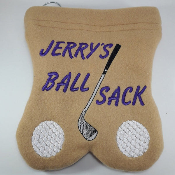 GOLF BALL BAG - Personalized Ball sack - Funny golfing - Golfers for men