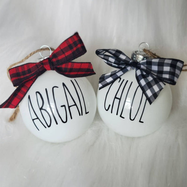 Personalized Christmas Ornament