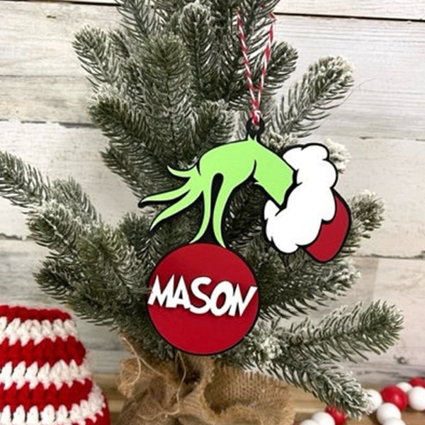 Personalized Christmas Ornaments, Custom Christmas Home Ornaments, Christmas Gifts