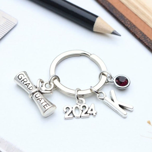 2024 Graduation Keyring - 2024 Personalised Gift Keepsake