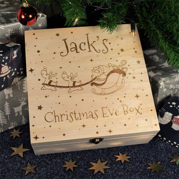 Bespoke Personalised Wooden Christmas Box