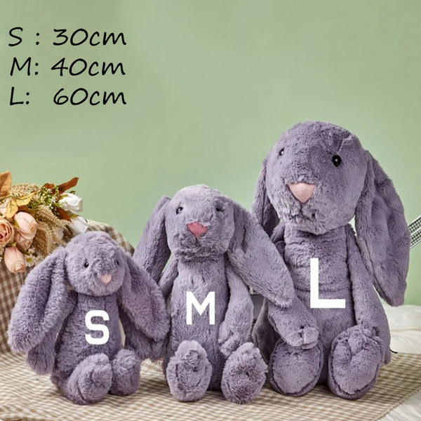 Personalised Embroidered Rabbit,Custom Plush Toy, Personalized Baby Gift, Soft Toy