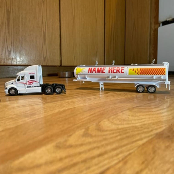 Personalized Toy Truck With Child Name Gifts for Boys