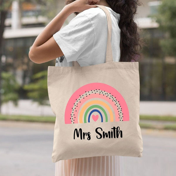 Teacher Gift Personalised Teacher Bag Custom Bag Graduation Gift