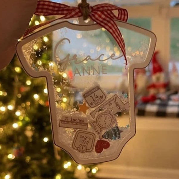 Baby'S First Christmas Decorations, Custom Baby Name Gifts