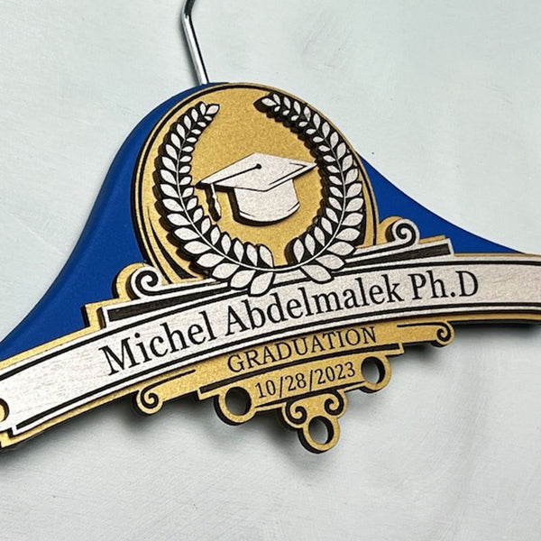 Personalized Hanger ,Personalized Police Officer Cop ,PhD ,Gifts, Judge , Physician Assistant Gifts