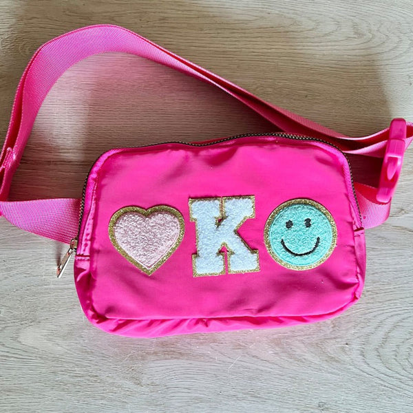 Personalized Belt Bag for Kid Custom Fanny Pack Gift Toddler Personalized Crossbody Girl Bum Bag