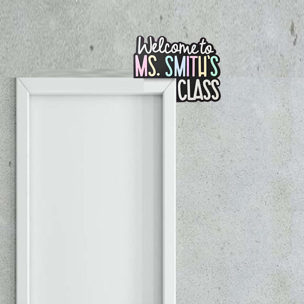 Custom Teacher Appreciation Gift Teacher Doorframe Sign