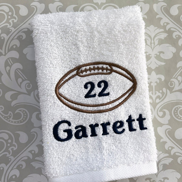 Personalized Ball Towel, Personalized Gift, Gift For Him