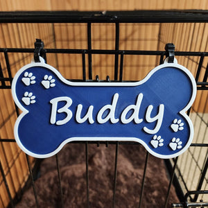 Customized Dog House Nameplates, Toy Box Signs