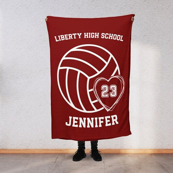 Custom Personalized Name, Stadium Blanket, Player Number, Can Be Customized