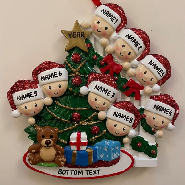 Creative Happy Family Mix Christmas Decoration Home Ornaments