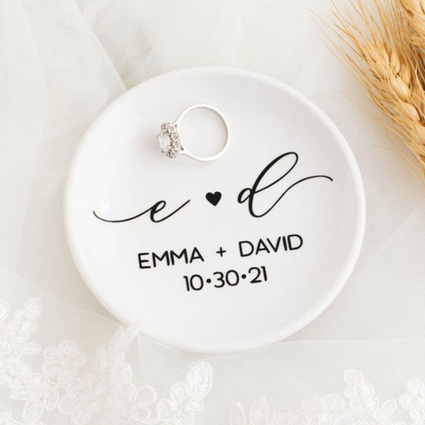 Engagement Ring Dish Wedding Ring Holder