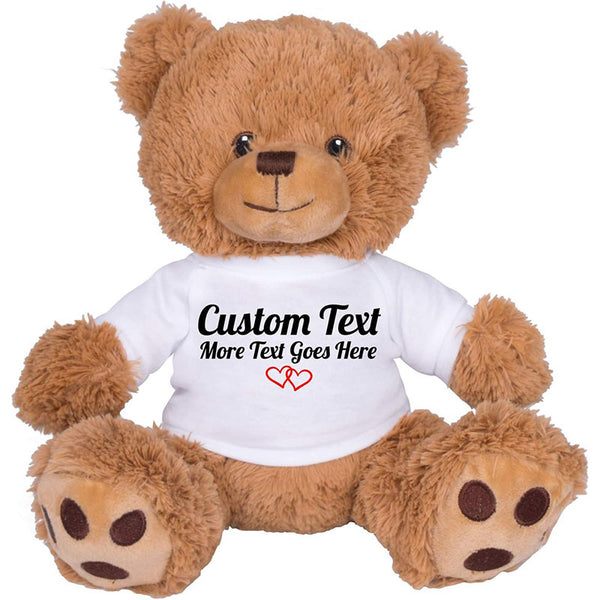 Personalized Valentine's Day Teddy Bear, Gifts for Her, Gifts for Him, Valentine's Day Gifts