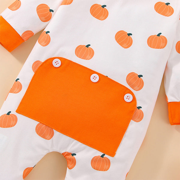 Personalized Fall Pajamas, Pumpkin Pajamas