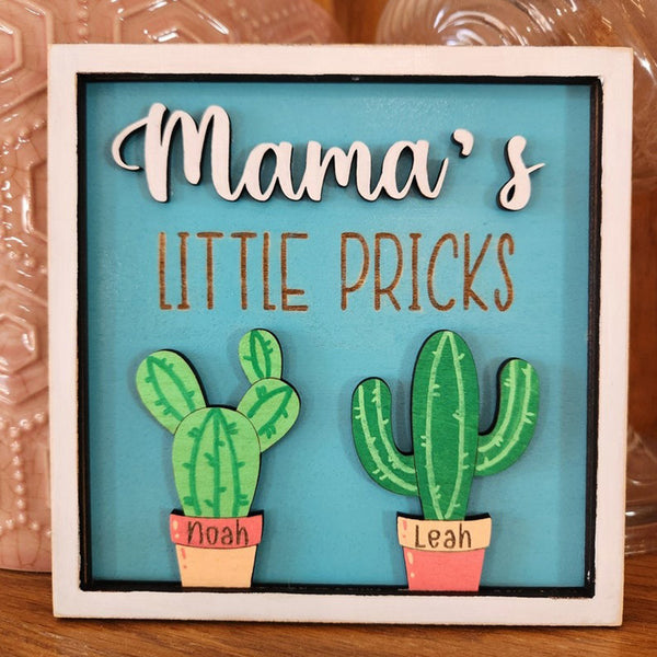 Fun Personalized Mother'S Gift, Mom'S Prickly Pear