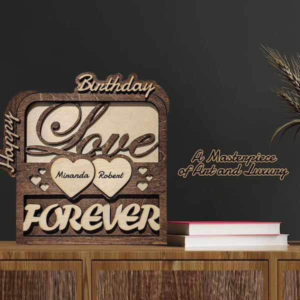 Love Sign, Couples Gift, Personalized gift, Anniversary Gift