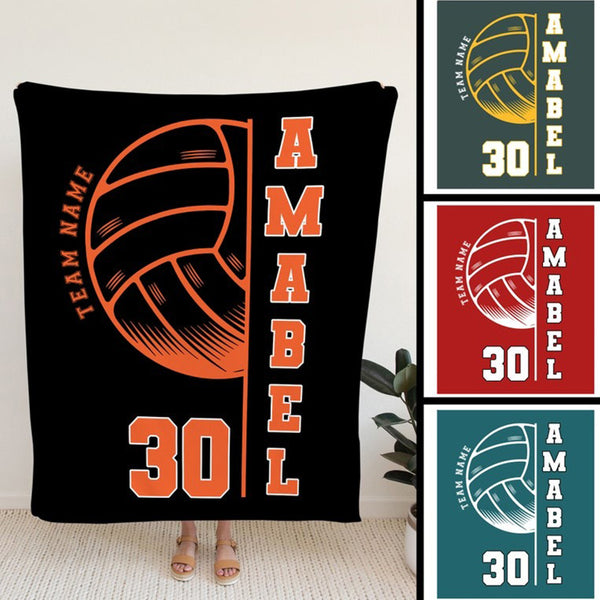 Custom Blankets, Throw Blankets, Volleyball Gifts, Christmas Gifts