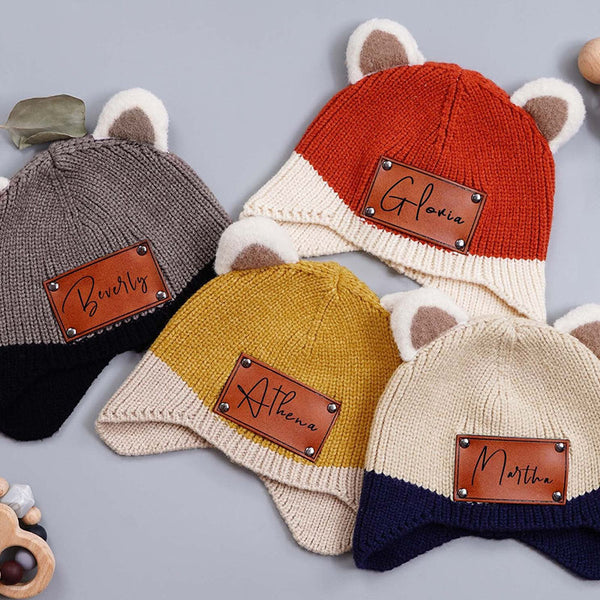 Personalised Newborn Beanies,Custom Baby Beanies,Baby Beanie With Nam