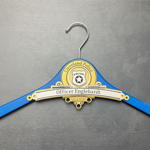 Personalized Hanger ,Personalized Police Officer Cop ,PhD ,Gifts, Judge , Physician Assistant Gifts