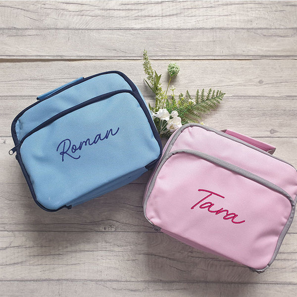 personalized kids lunch bag, custom lunch cooler bag