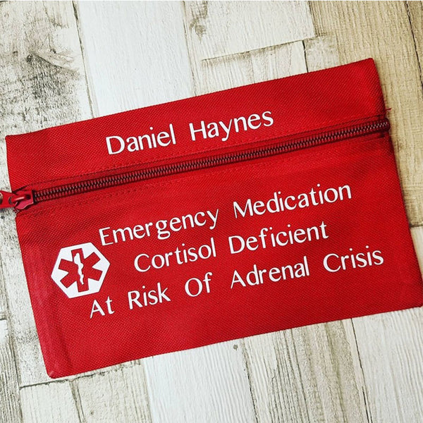 Emergency Medication Bag,Medical Alert, Medication Carrier, SOS Emergency Pack