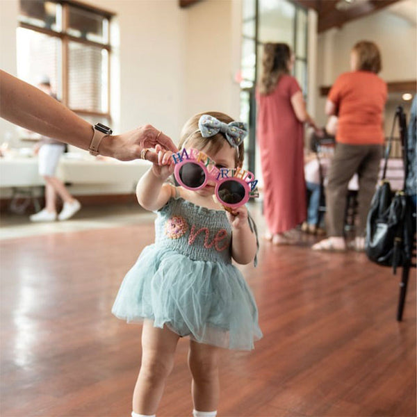 Custom Name Tutu, Hand Embroidered Baby Romper, Personalized Birthday Outfit