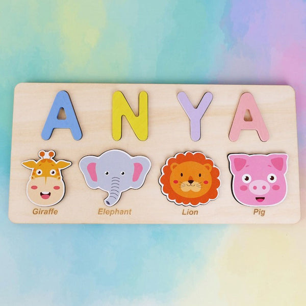 Personalized Toy Gifts, Puzzle Piece Names