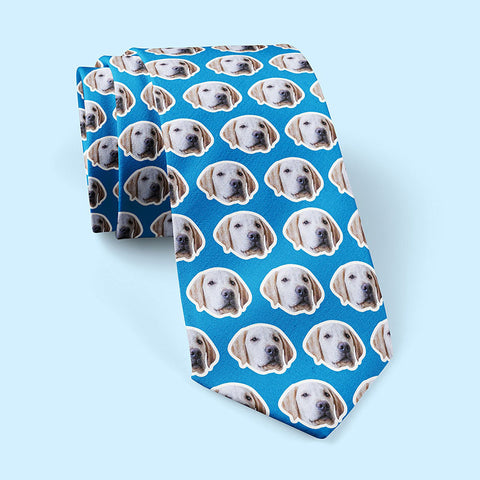 Custom Photo Tie, Personalized Pet Photo Tie, Personalized Ties, Custom Printed Ties, Picture Ties