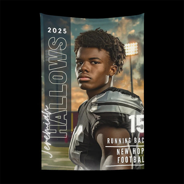 Sports Blankets, Custom Photo Blankets, Personalized Year-End Party Favors