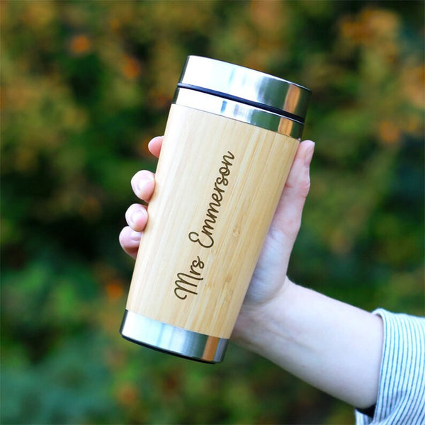 Personalised Teacher Travel Mug,  Thank You Teacher Appreciation Gifts