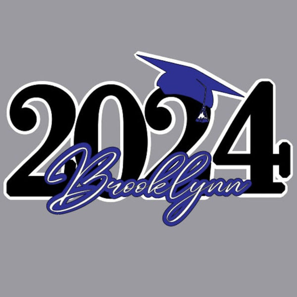 2024 Graduation Wood Sign, 2024 Personalized Graduation Sign