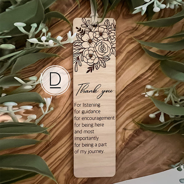 Teacher Appreciation Bookmark | Teacher Gift Personalized Bookmark | End of Year Gift