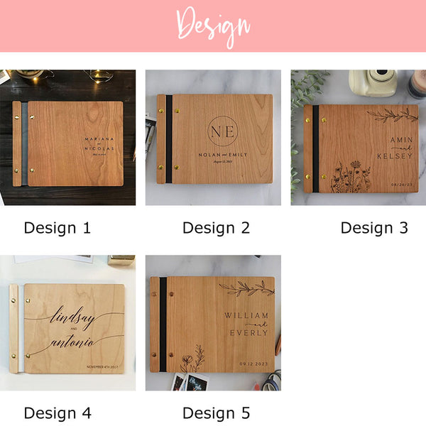 Wedding Guest Book, Wood Guest Book, Guest Book