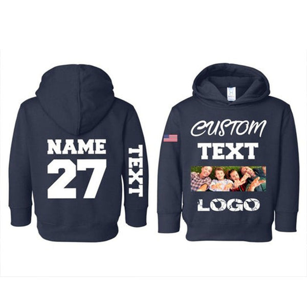 Personalized Unisex Hoodies, Custom Photos, Custom Text