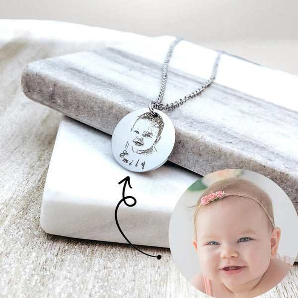 Personalized Necklace For Women Family Photo Necklaces Memorial Jewelry Handmade Jewelry Personalized Gifts For Mom