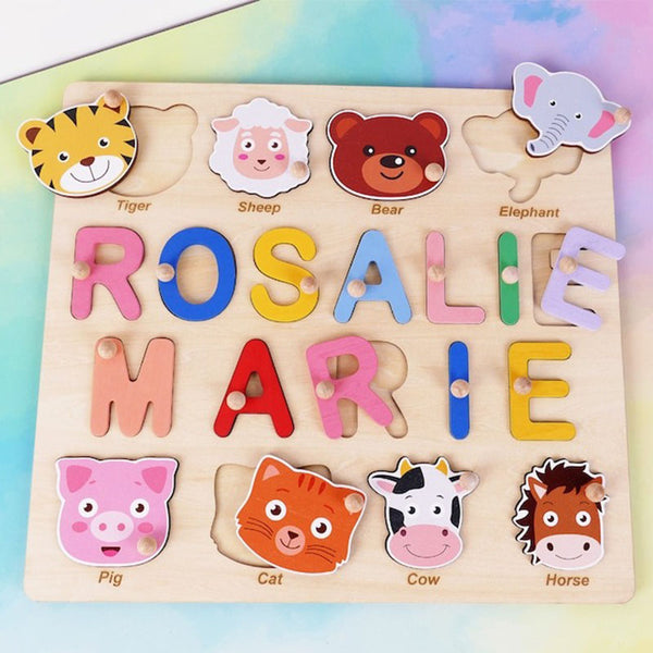 Personalized Toy Gifts, Puzzle Piece Names