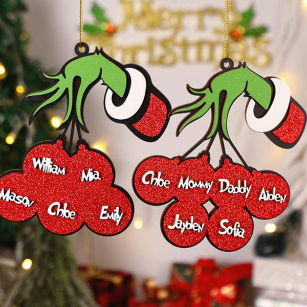 Personalized Christmas Ornaments, Custom Christmas Home Ornaments, Christmas Gifts