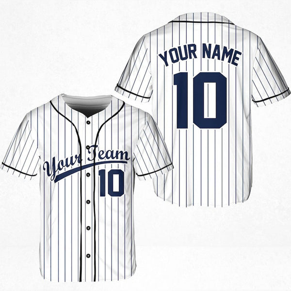 Personalized Name Custom Baseball Jersey For Baseball Fans