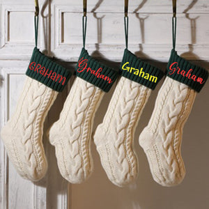 Personalized Embroidered Christmas Stocking