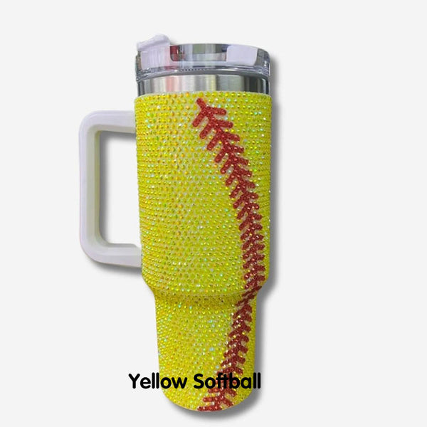 Blinged Out Sport Stanley Inspired Tumbler