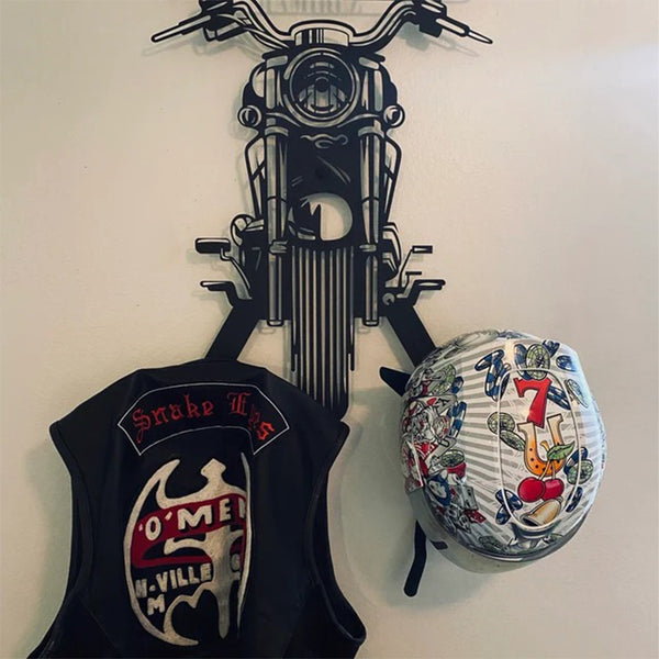 Personalized Motorcycle Helmet Holder