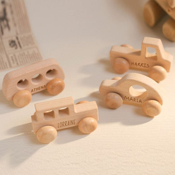 Personalized Wooden Car For Kids