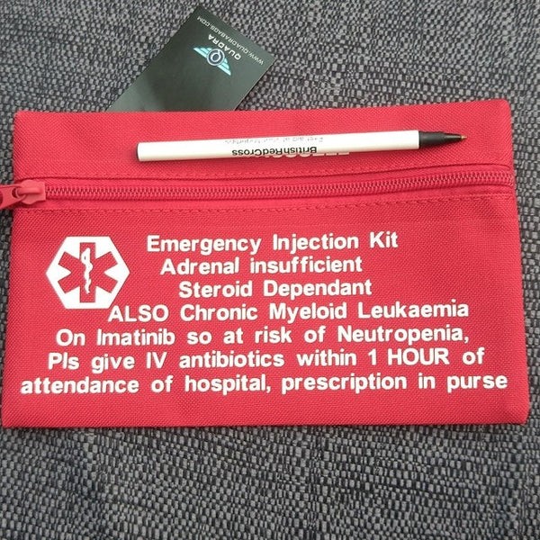 Emergency Medication Bag,Medical Alert, Medication Carrier, SOS Emergency Pack