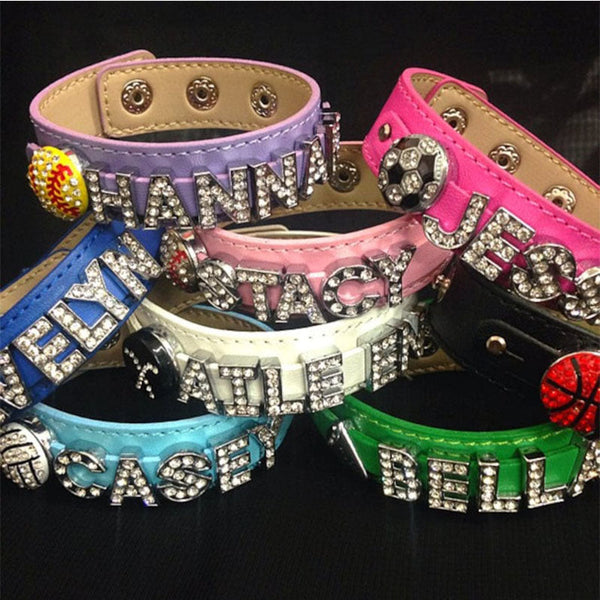 Personalized Football, Volleyball, Baseball, Football Bracelets