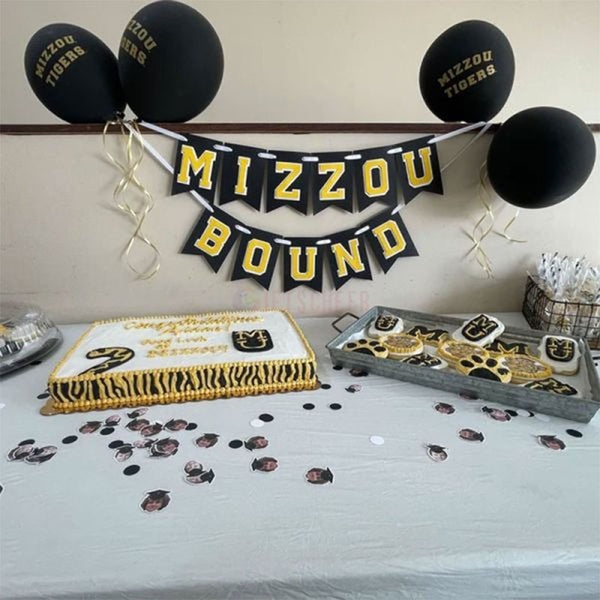 Custom College Bound Banner, Any School Banner, Pick your school colors