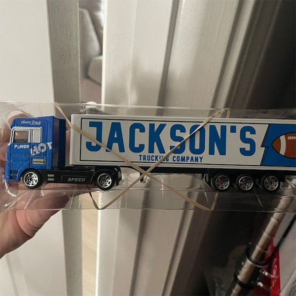 Personalized Kids Toy Truck  Custom Kids Name Toy Truck