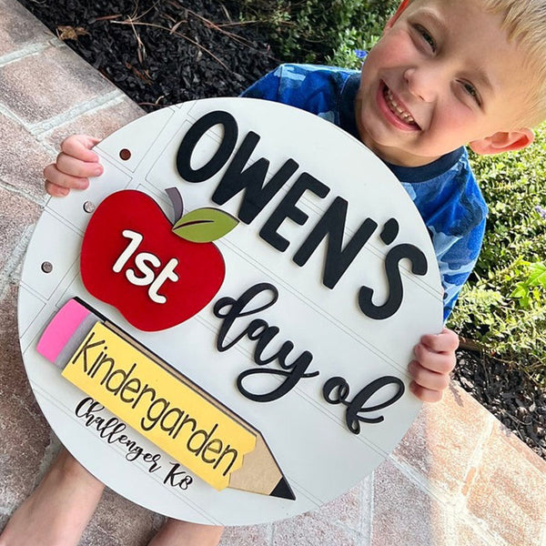 First Day of School Photo Prop, School Photos