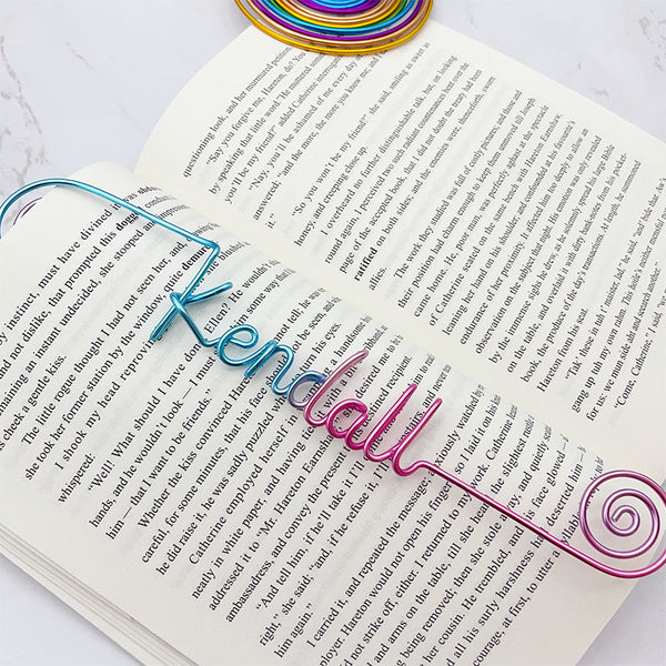 Unique Handmade Custom Bookmark, back to school gift, Teacher Appreciation, Client Gifts